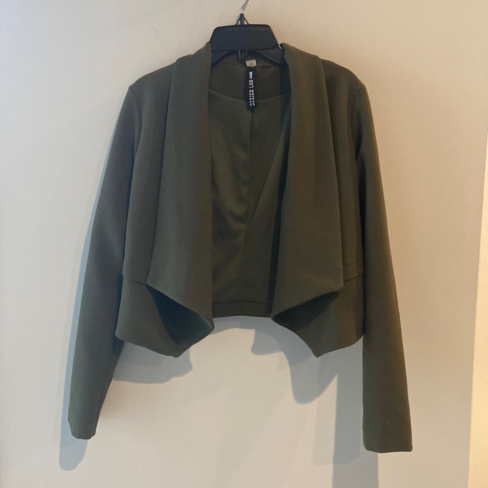 Lord and Taylor Olive Green Jacket